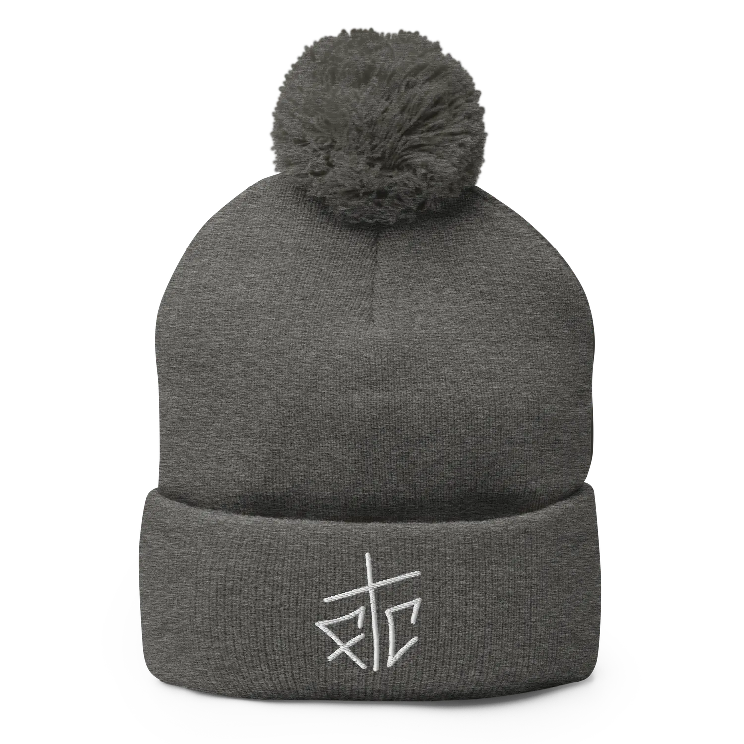 Razel FTC Pom-Pom Beanie muts zwart acryl