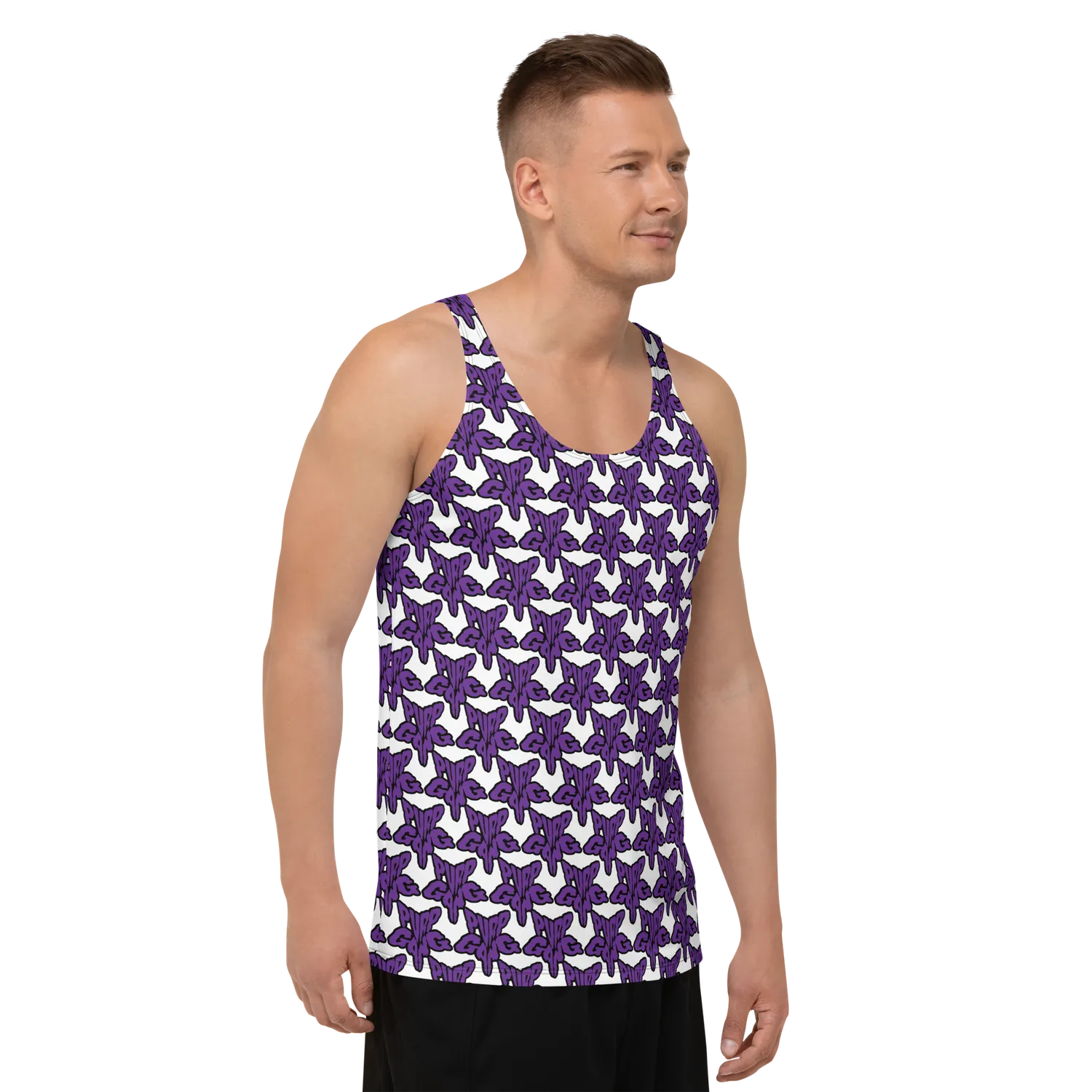 Razel Purp Gang Rock Star tanktop heren stretch