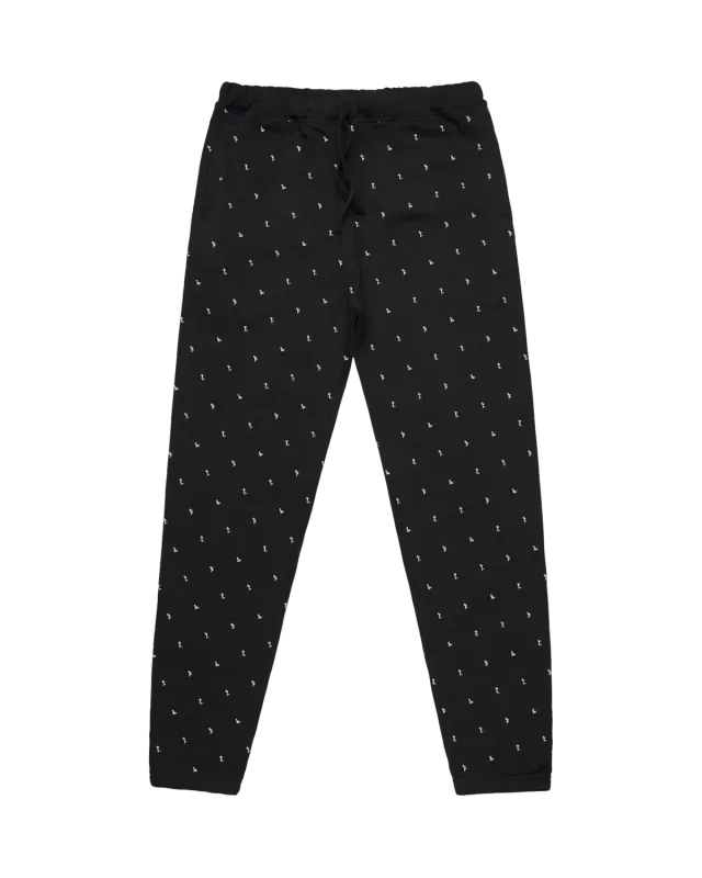 Tribe Called Quest ATCQ All Over Print joggers zwart