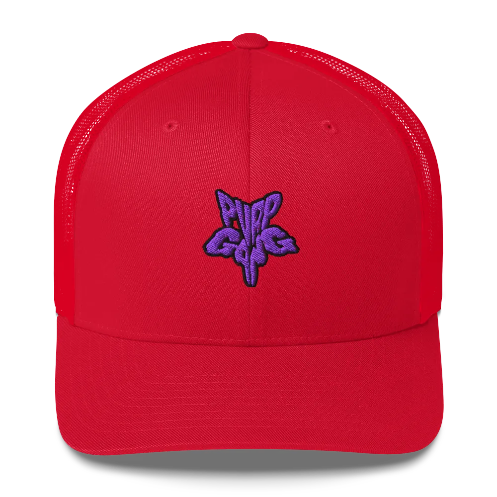 Razel Purp Gang Rock Star trucker pet zwart