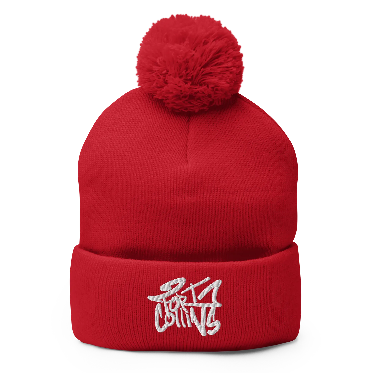 Razel Fort Collins beanie pom-pom acryl zwart