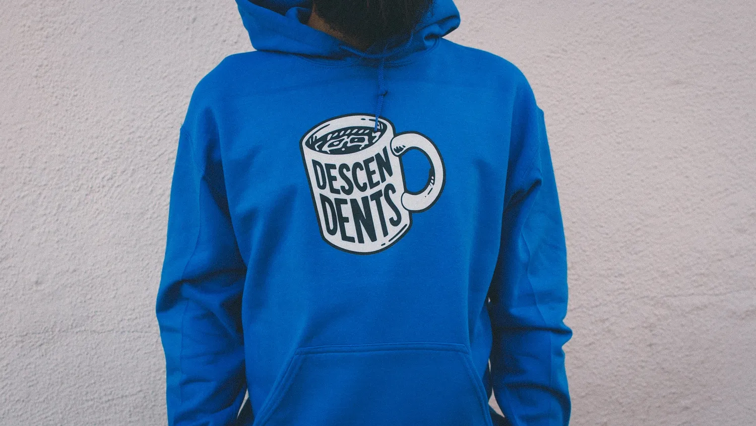 Descendents Coffee Mug hoodie royal blauw katoen