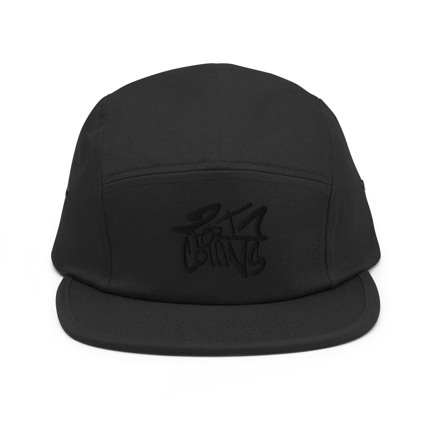 Razel Fort Collins Pet zwart katoen 5-panel