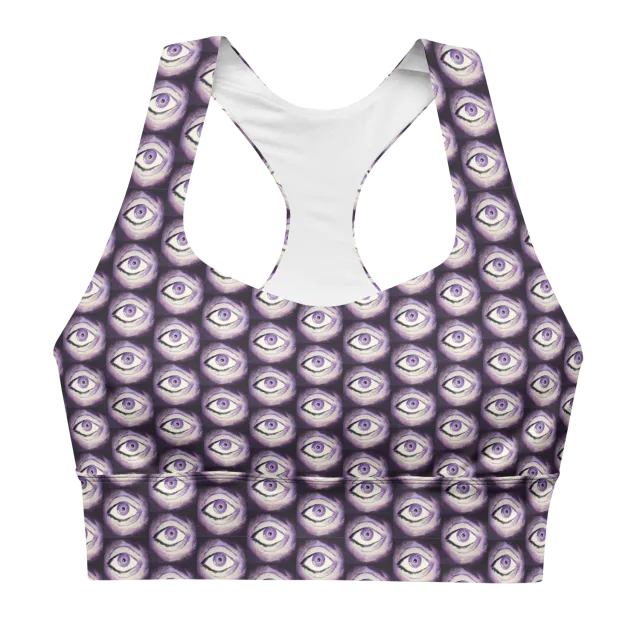 Razel Thousand Eyes of razel Motif crop top sport