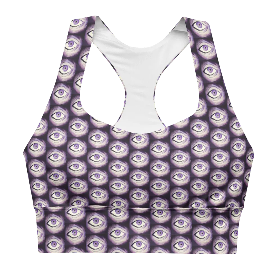 Razel Thousand Eyes of razel Motif crop top sport