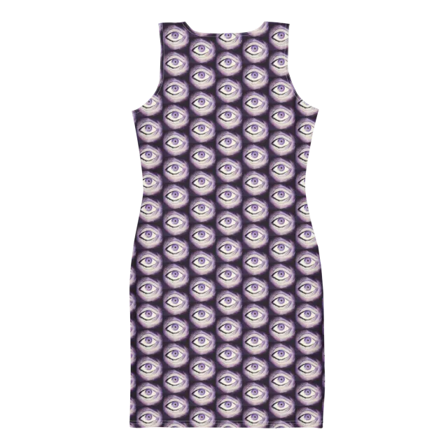 Razel Thousand Eyes classy jurk stretch jurk M