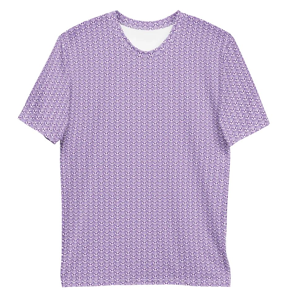 Razel Face Motif T-shirt stretch regular fit