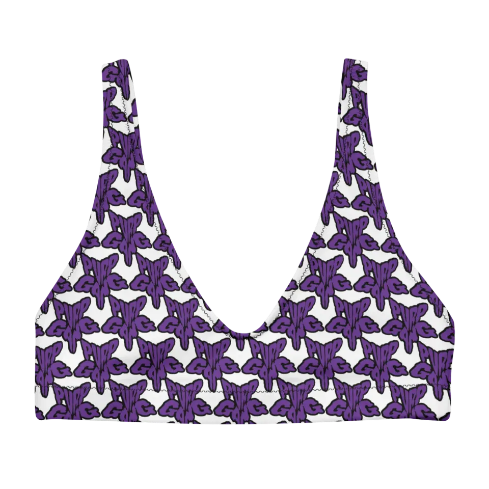 Razel Purp Gang Rock Star Bikinitop padded