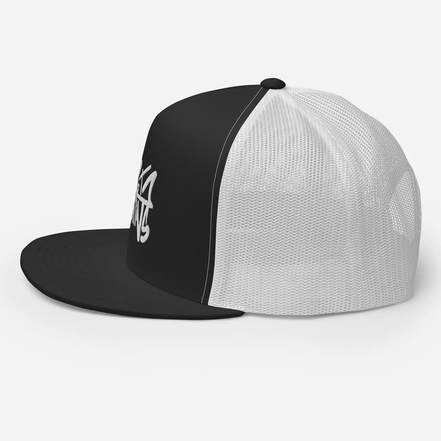 Razel Fort Collins White Trucker Pet zwart/wit snapback