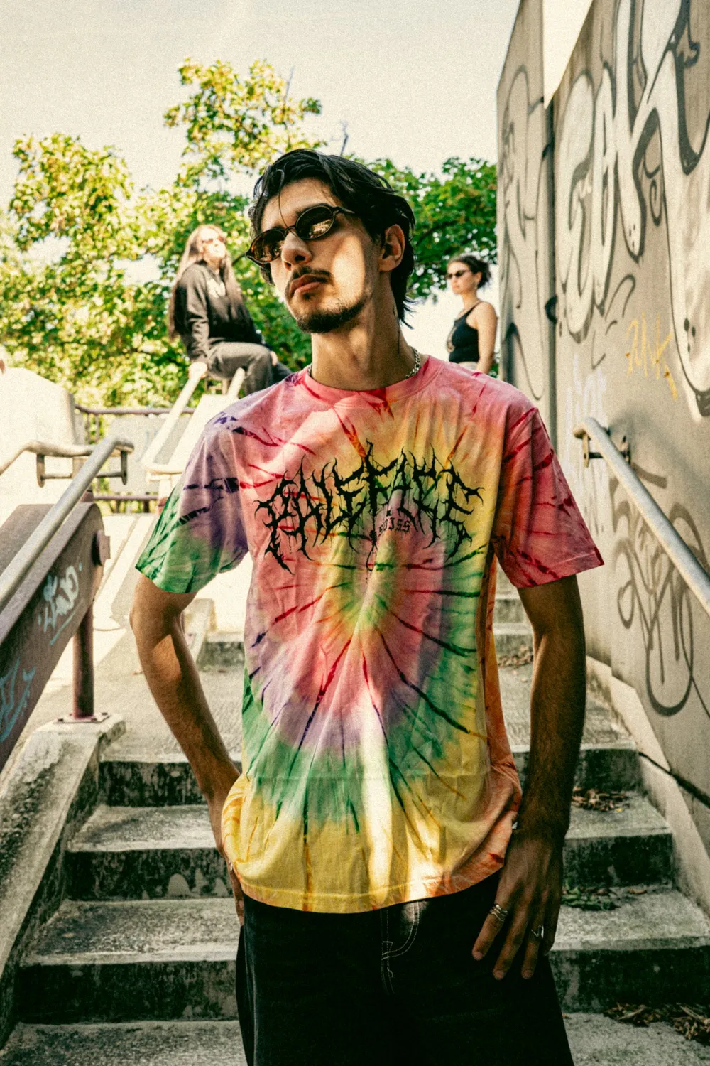 Paleface Swiss PLFC Tie Dye t-shirt katoen