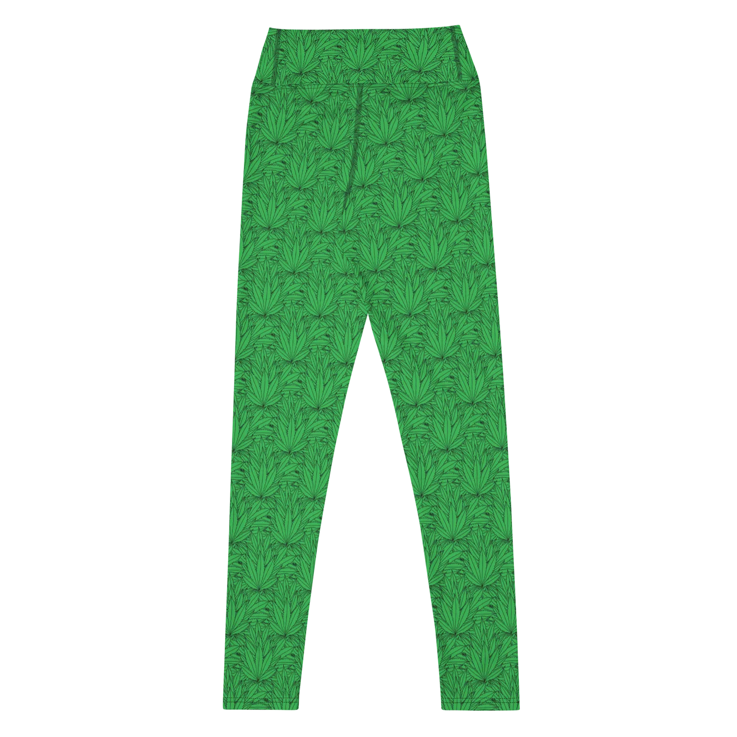 Razel Marijuana Tree Star legging hoge taille zwart