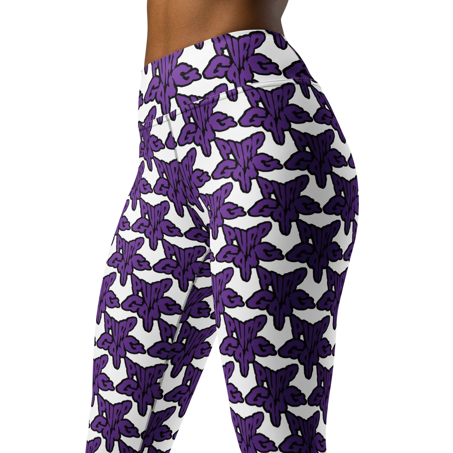 Razel Purp Gang Rock Star legging dames hoge taille