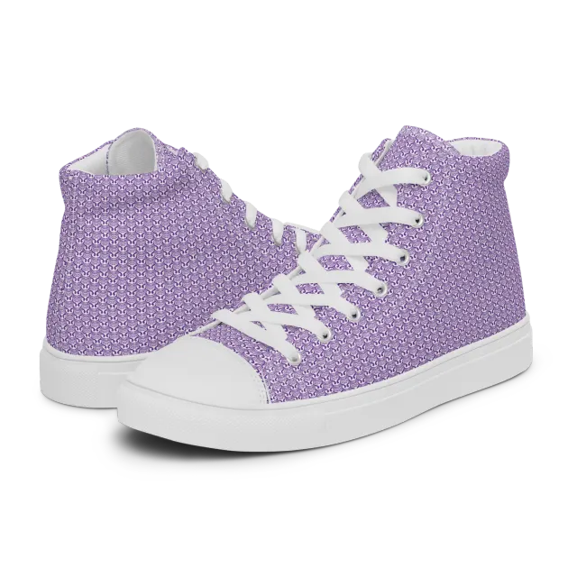 Razel Face hoge sneakers canvas zwart