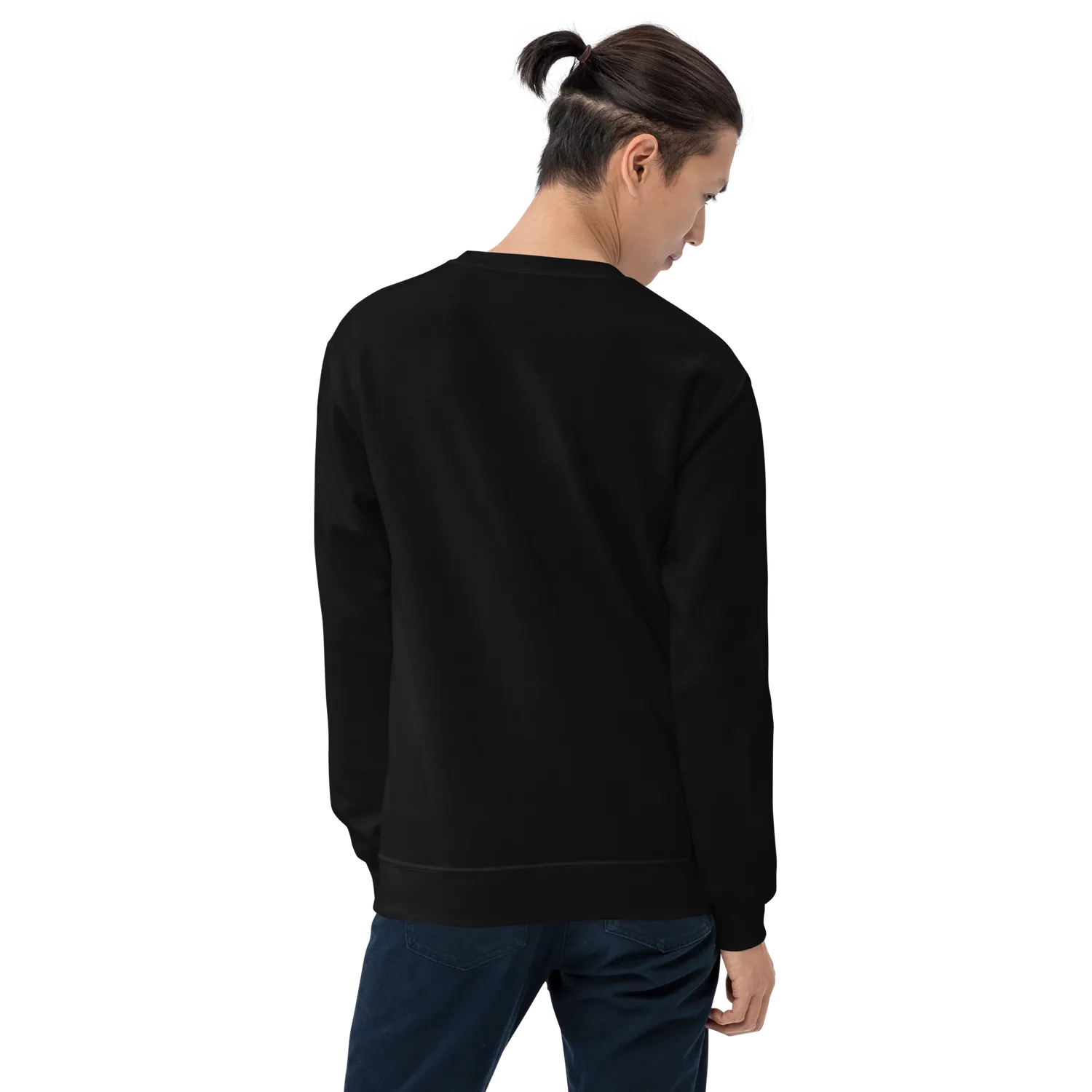 Razel Purp Gang Rock Star sweater zwart geborduurd