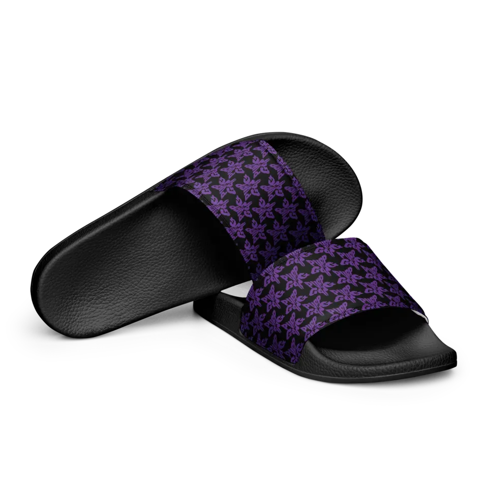 Razel Purp Gang Rock Star slippers zwart lichtgewicht