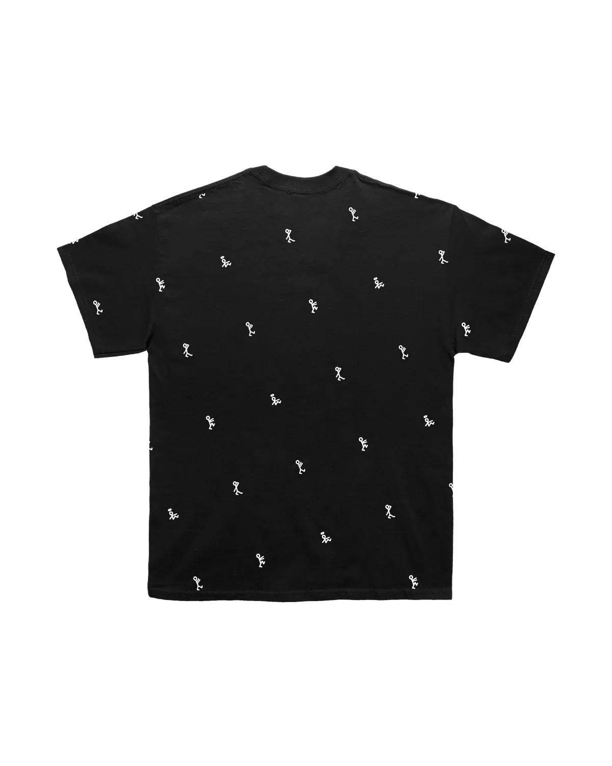 Tribe Called Quest All Over Print t-shirt zwart