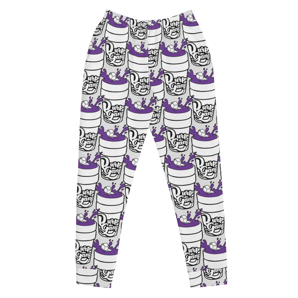 Razel Purp Gang Double Cup Joggers Dames Slim Fit