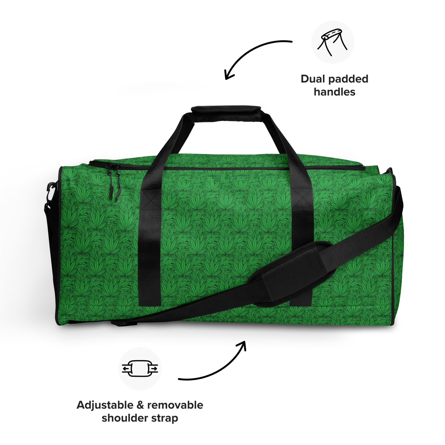 Razel Marijuana Tree Star duffeltas polyester 56 cm