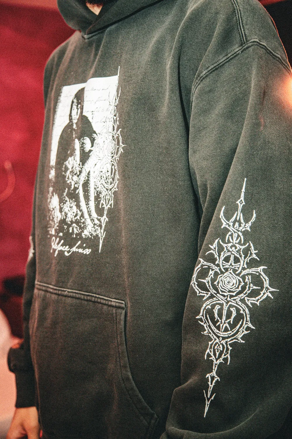 Paleface Swiss The Wilted hoodie washed oversized