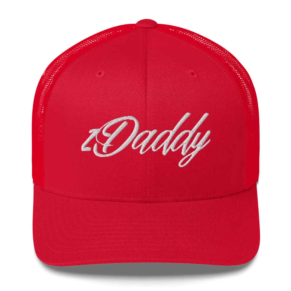 Razel zDaddy trucker pet wit mesh verstelbaar