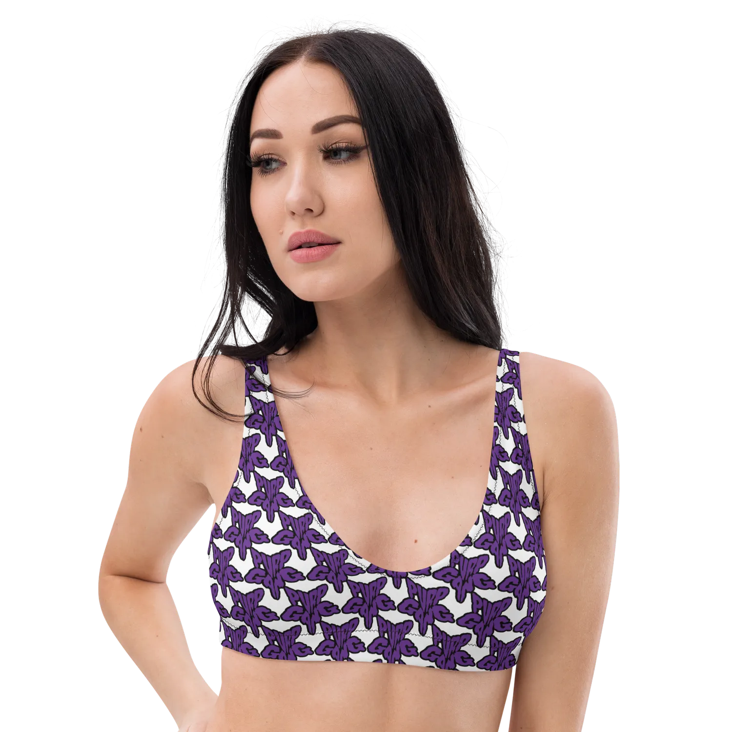 Razel Purp Gang Rock Star Bikinitop padded