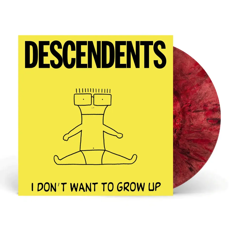 Descendents I Don’t Want To Grow Up LP ruby vinyl