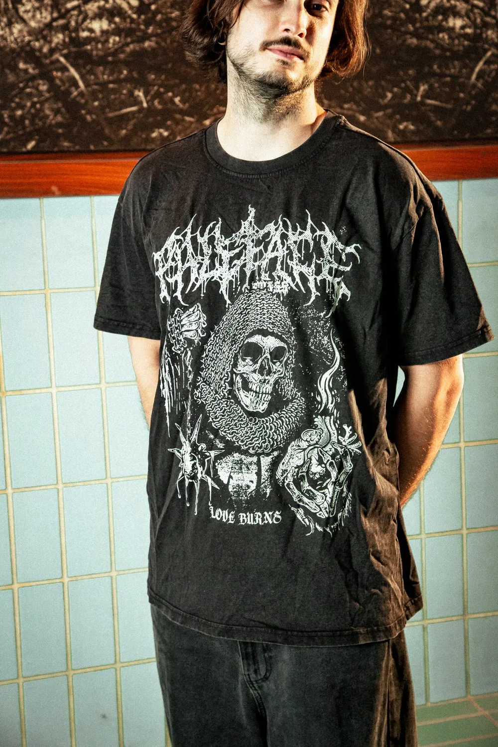 Paleface Swiss Medival Love Burn vintage T-shirt oversized