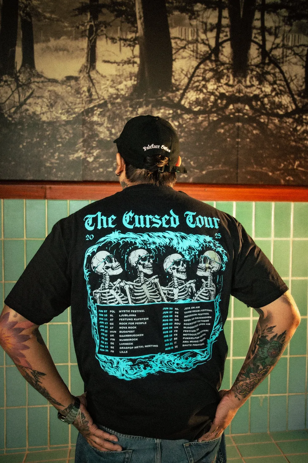 Paleface Swiss Cursed Festival 2025 T-shirt Limited Edition