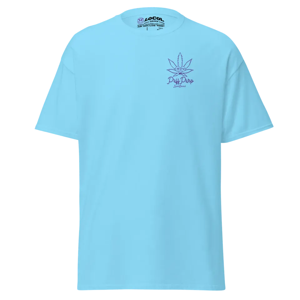Razel Puff Purp T-shirt Borstprint Katoen