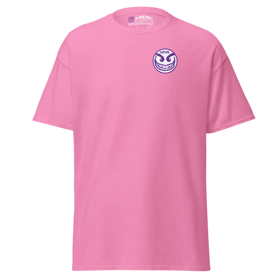 Razel Face T-shirt borstlogo katoen zwart S-5XL