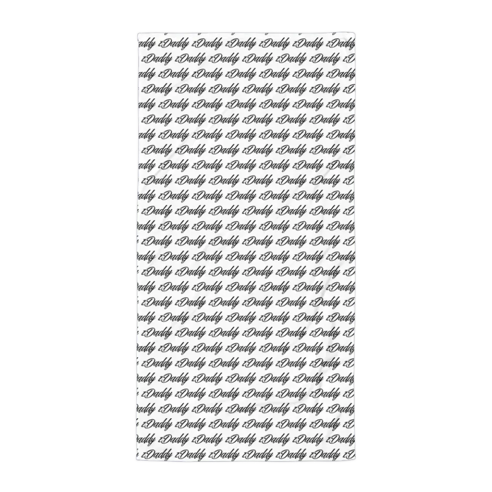 Razel zDaddy Motif handdoek 76x152 katoen