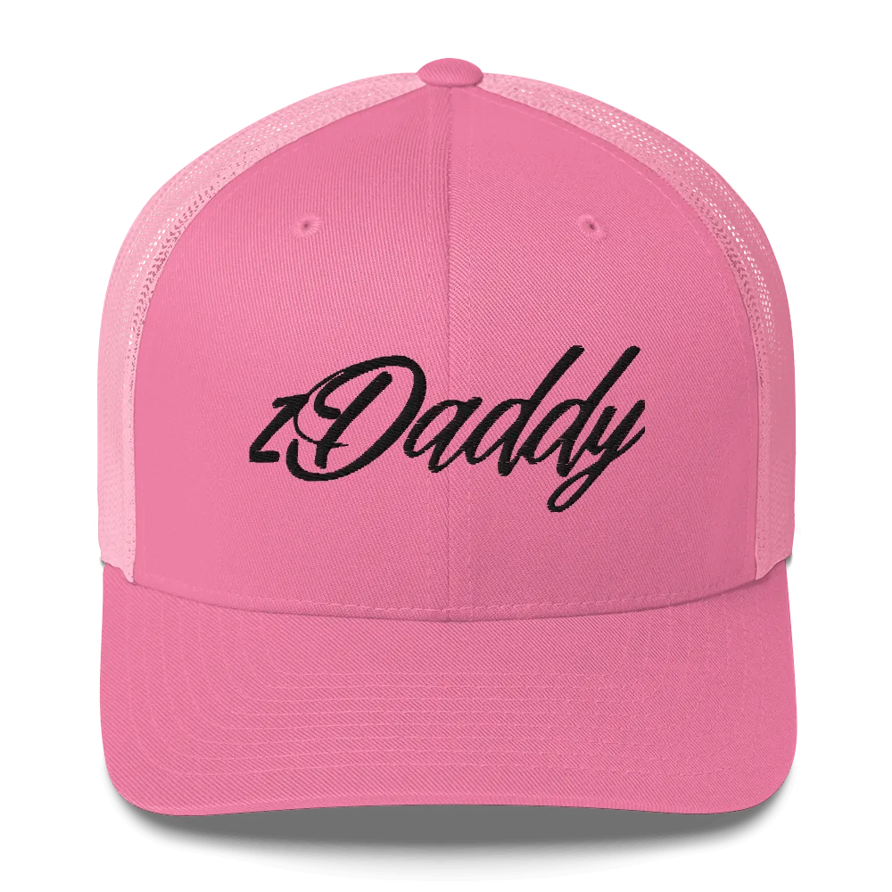 zDaddy trucker pet cap zwart one size