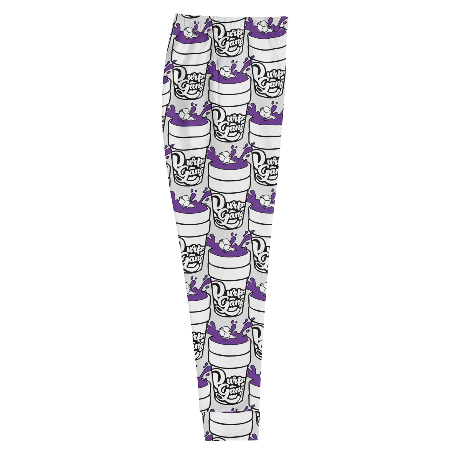 Razel Purp Gang Double Cup Joggers Dames Slim Fit