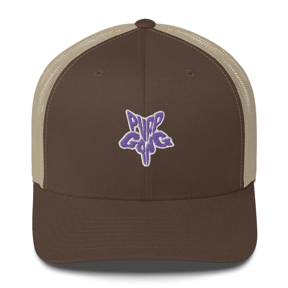 Razel Purp Gang Rock Star trucker pet zwart