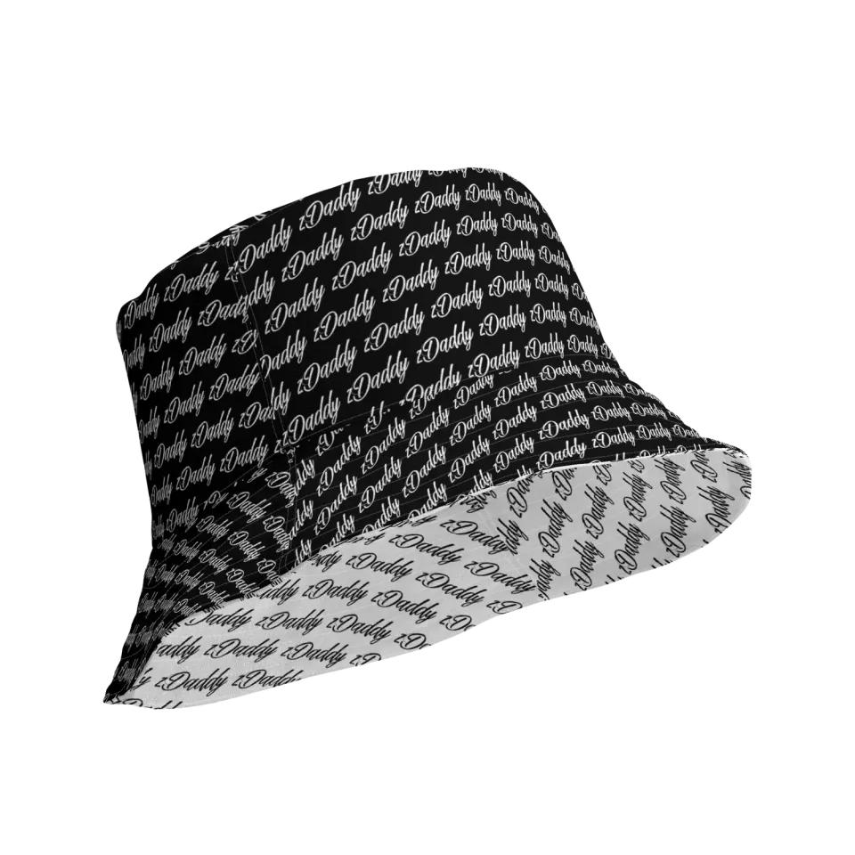 Razel zDaddy Motif bucket hat omkeerbaar