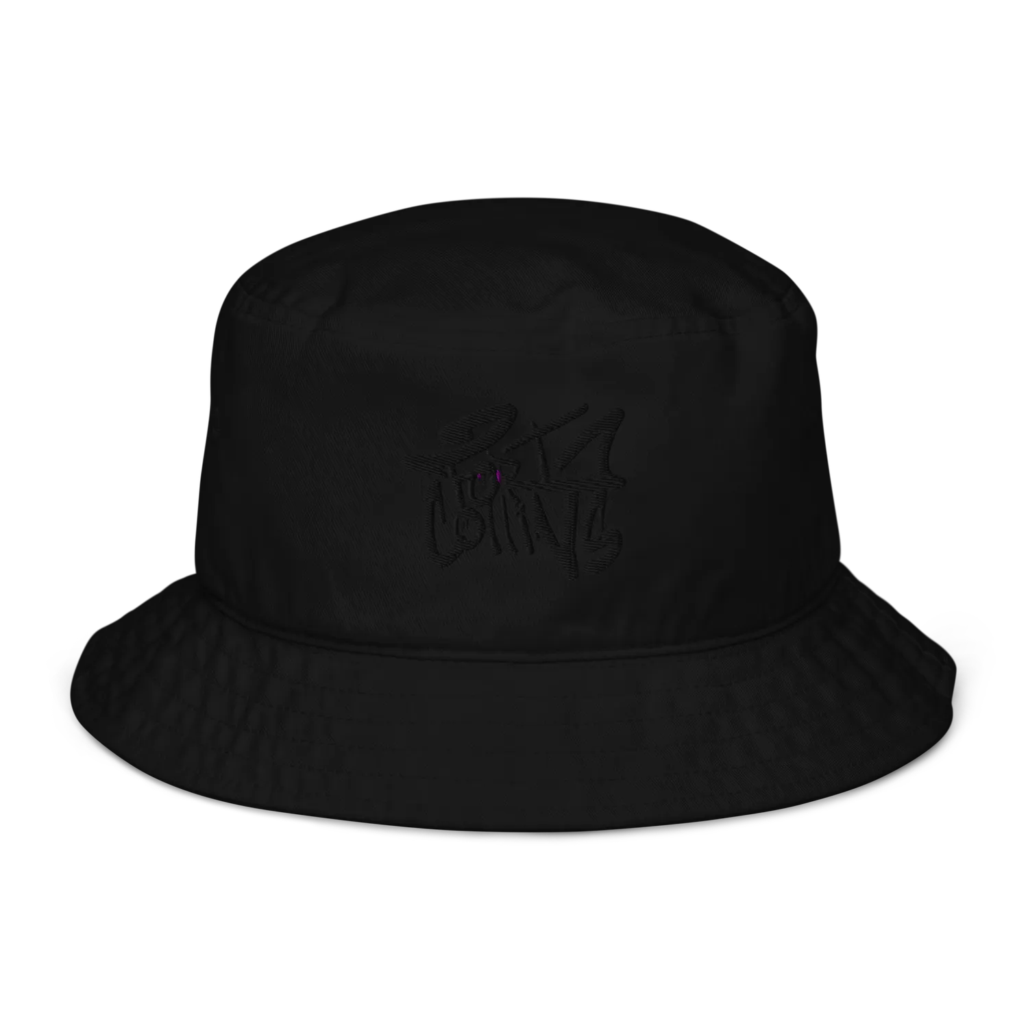 Razel Fort Collins bucket hat zwart bio-katoen