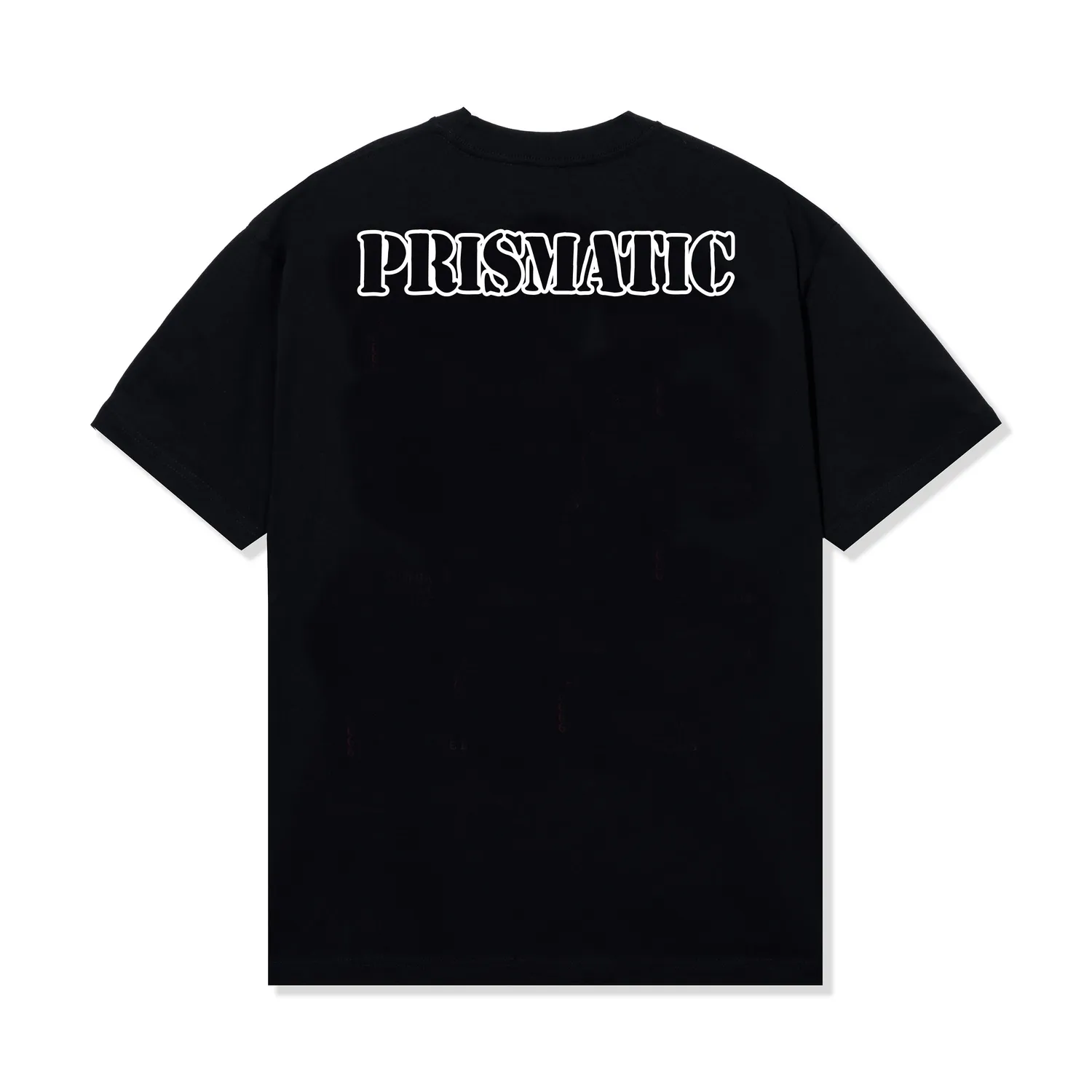 Tiësto New York Prismatic T-shirt zwart oversized katoen