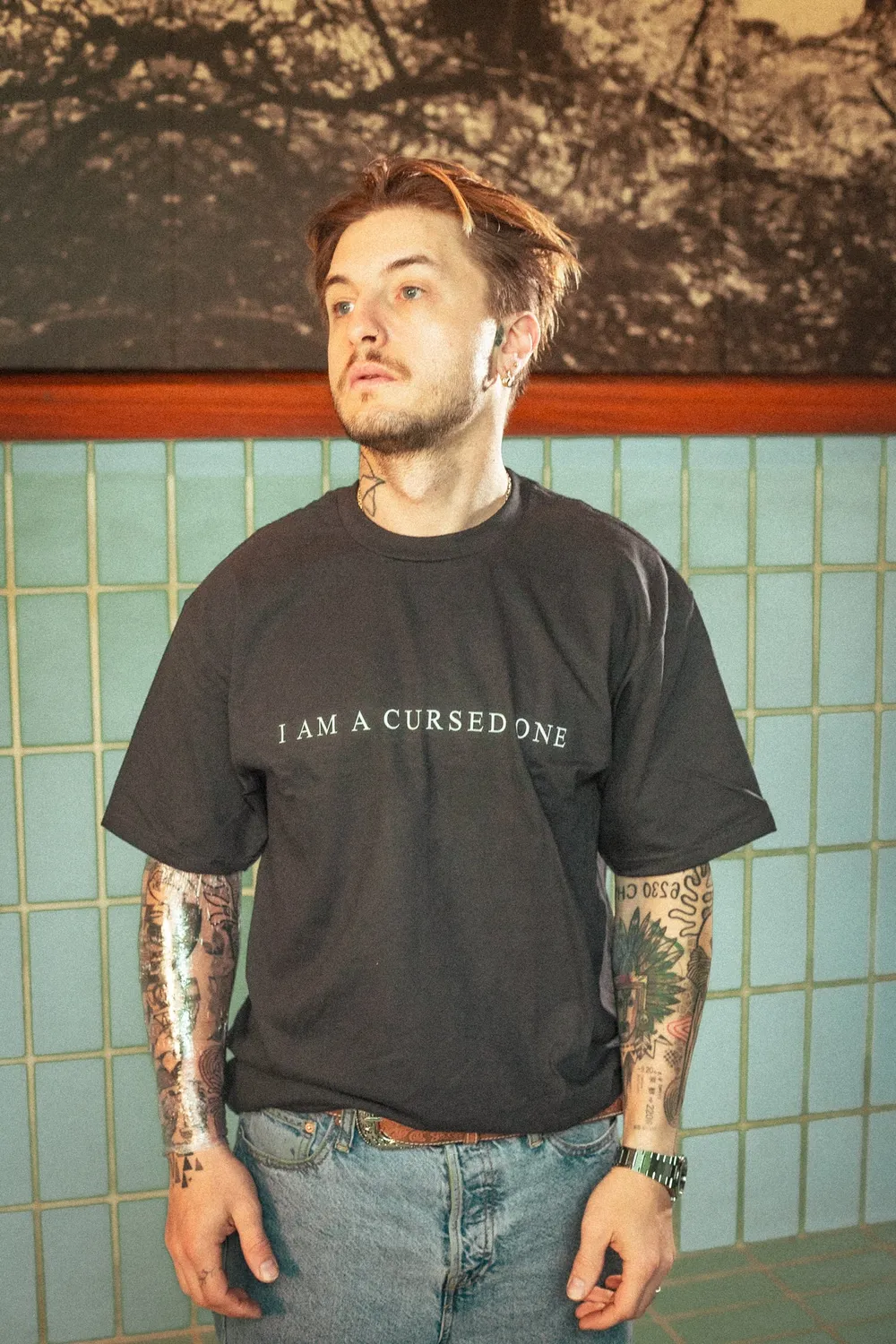Paleface Swiss All Are Welcome t-shirt zwart