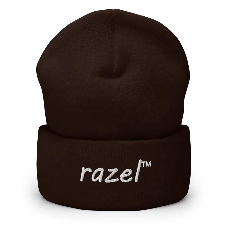 Razel Beanie muts Zwart one size acryl