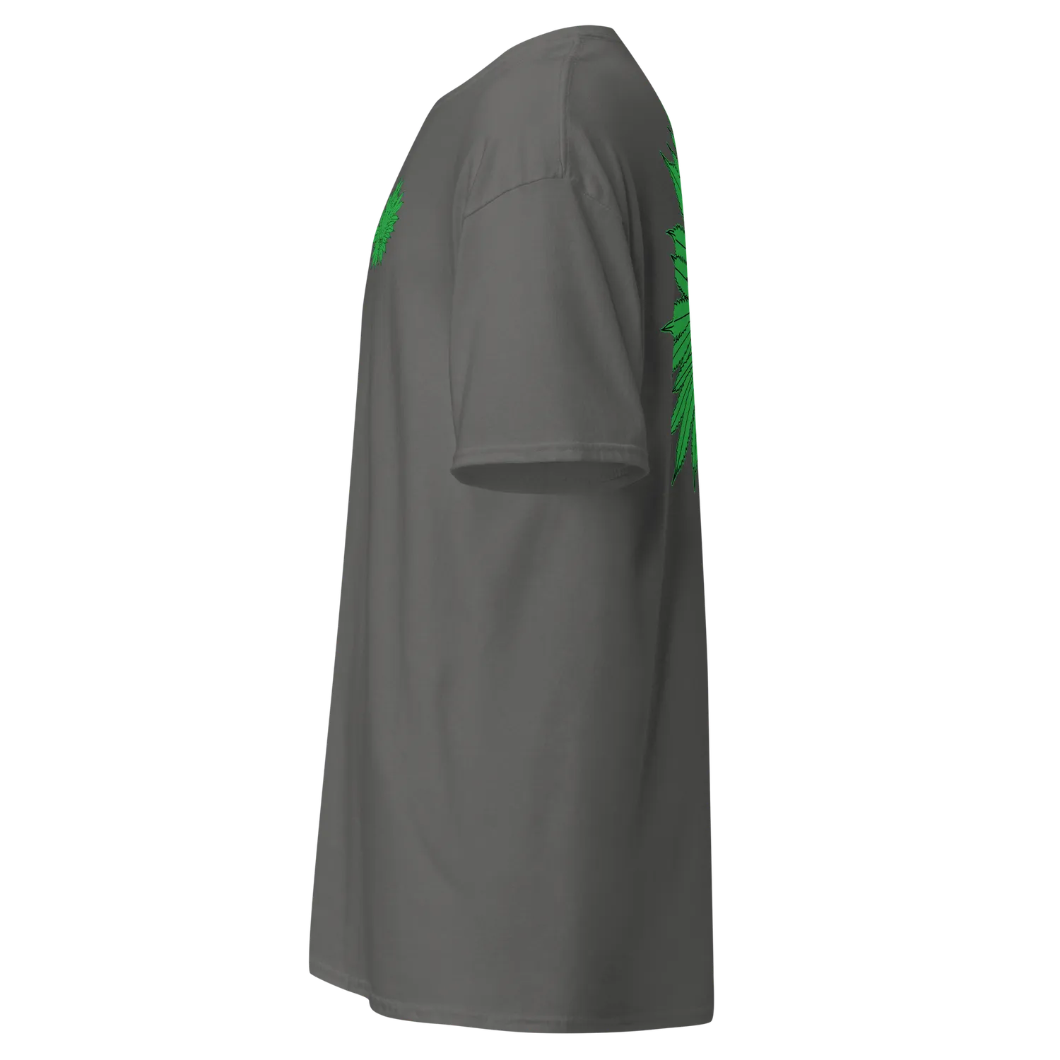 Razel Marijuana Tree Star T-shirt zwart voor-achter