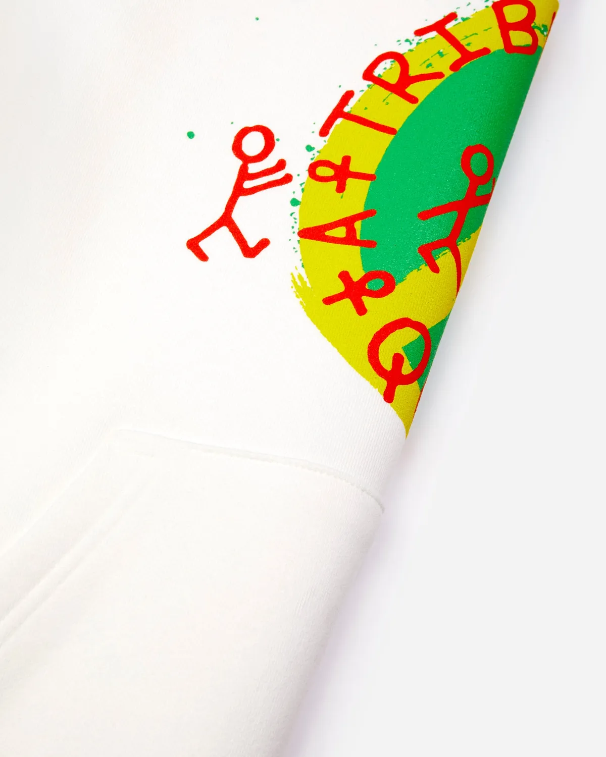 Tribe Called Quest Peace Prosperity Paper Hoodie zwart