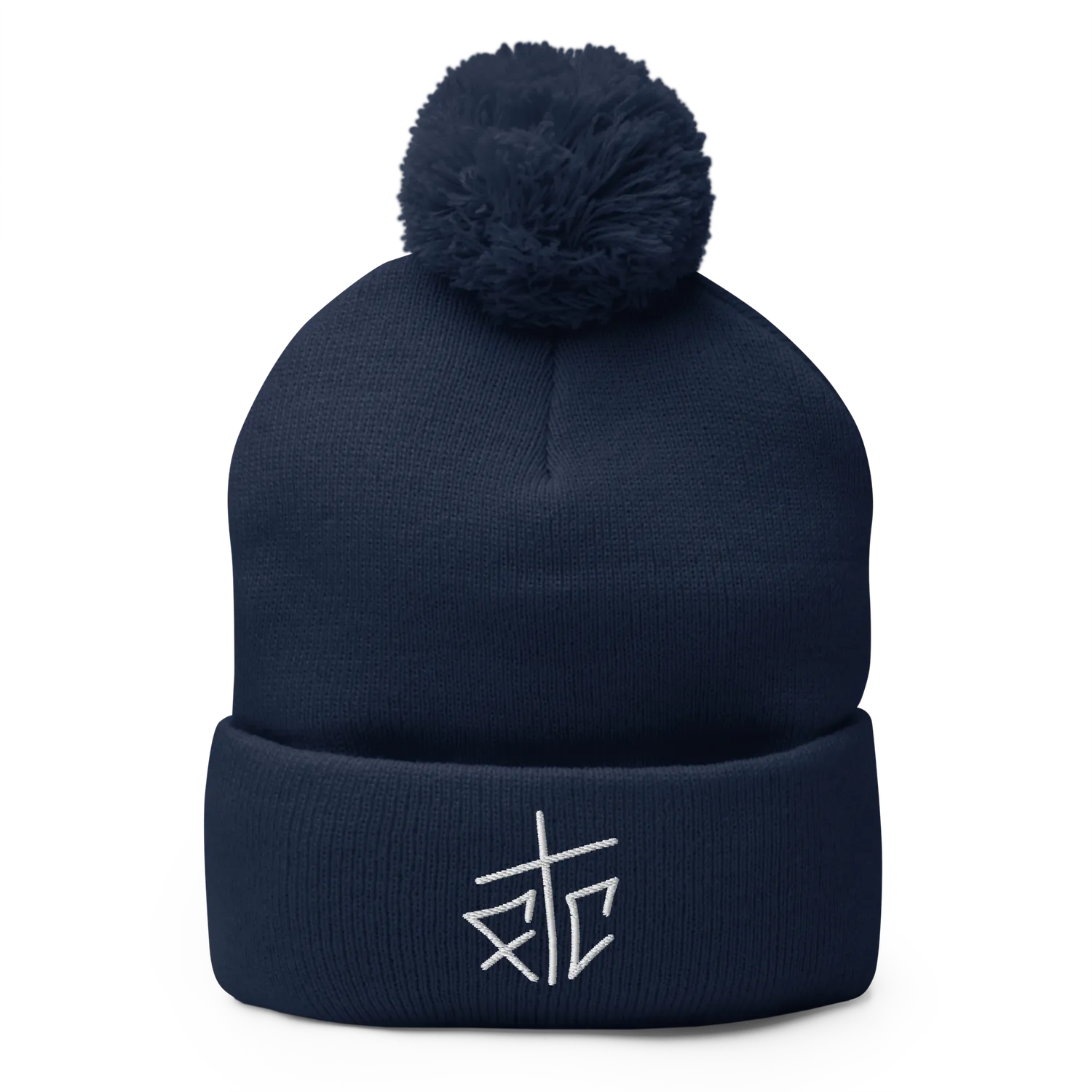 Razel FTC Pom-Pom Beanie muts zwart acryl