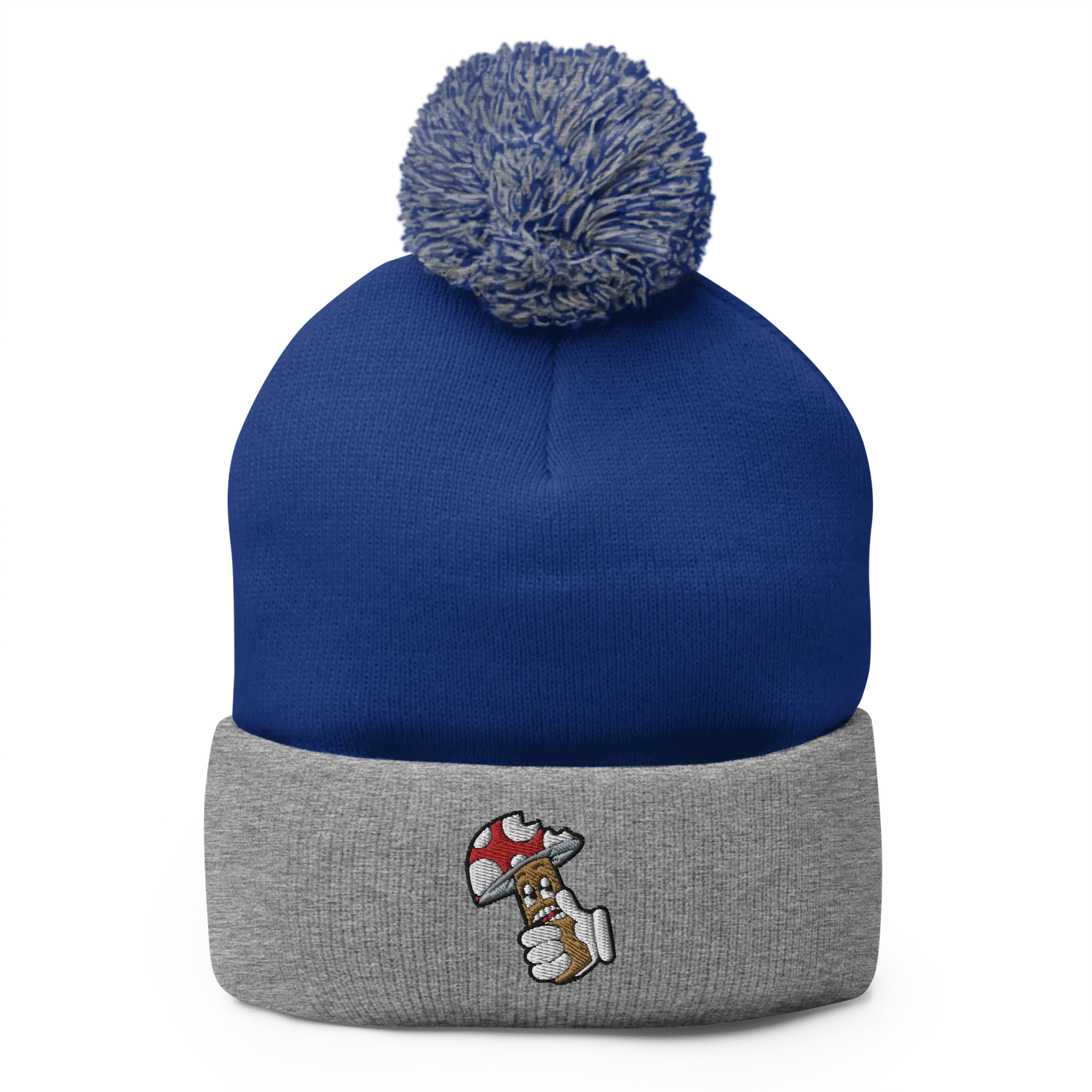 Razel Boom Bite Pom-Pom Muts Zwart Acryl