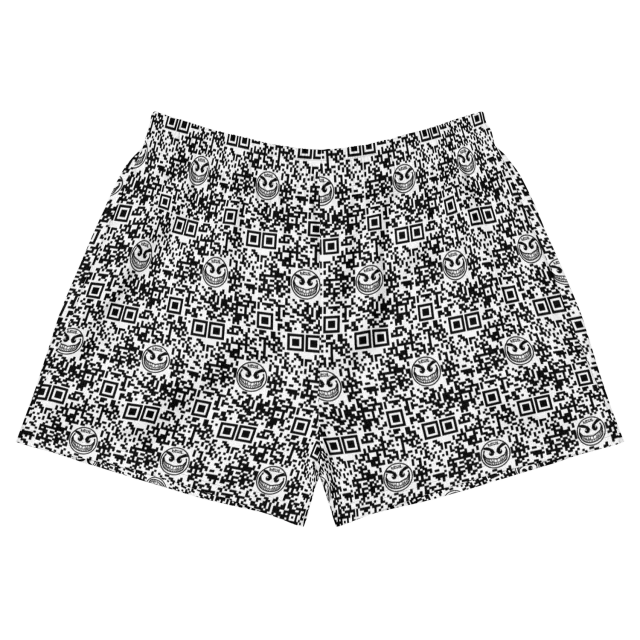 Razel Face QR Code short dames zwart