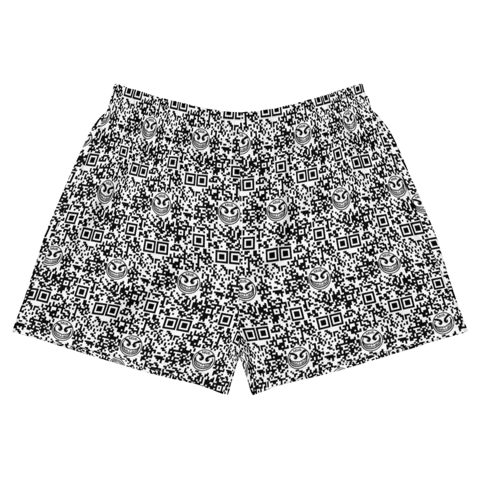Razel Face QR Code short dames zwart
