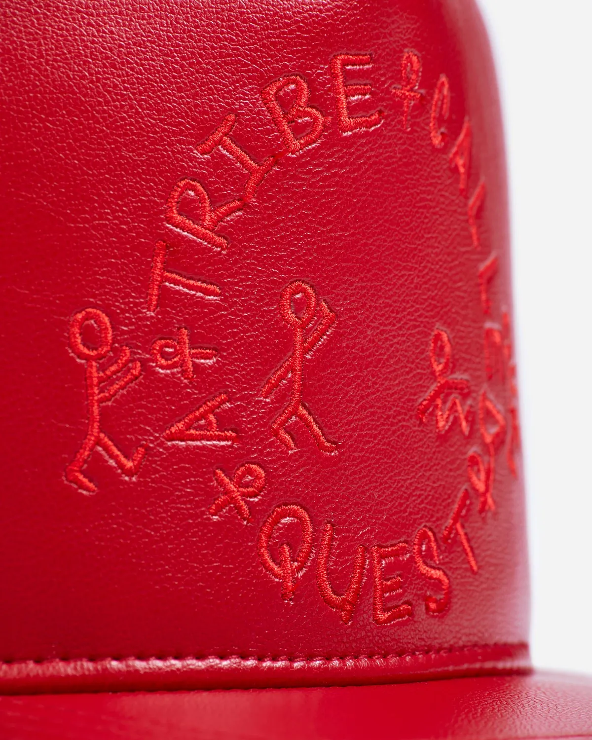 Tribe Called Quest ATCQ Faux Leather pet rood