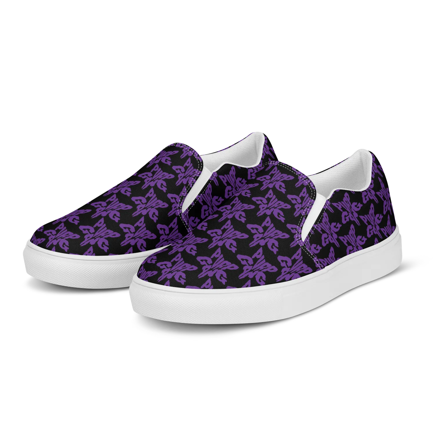 Razel Purp Gang Rock Star Slip-Ons Canvas Schoenen