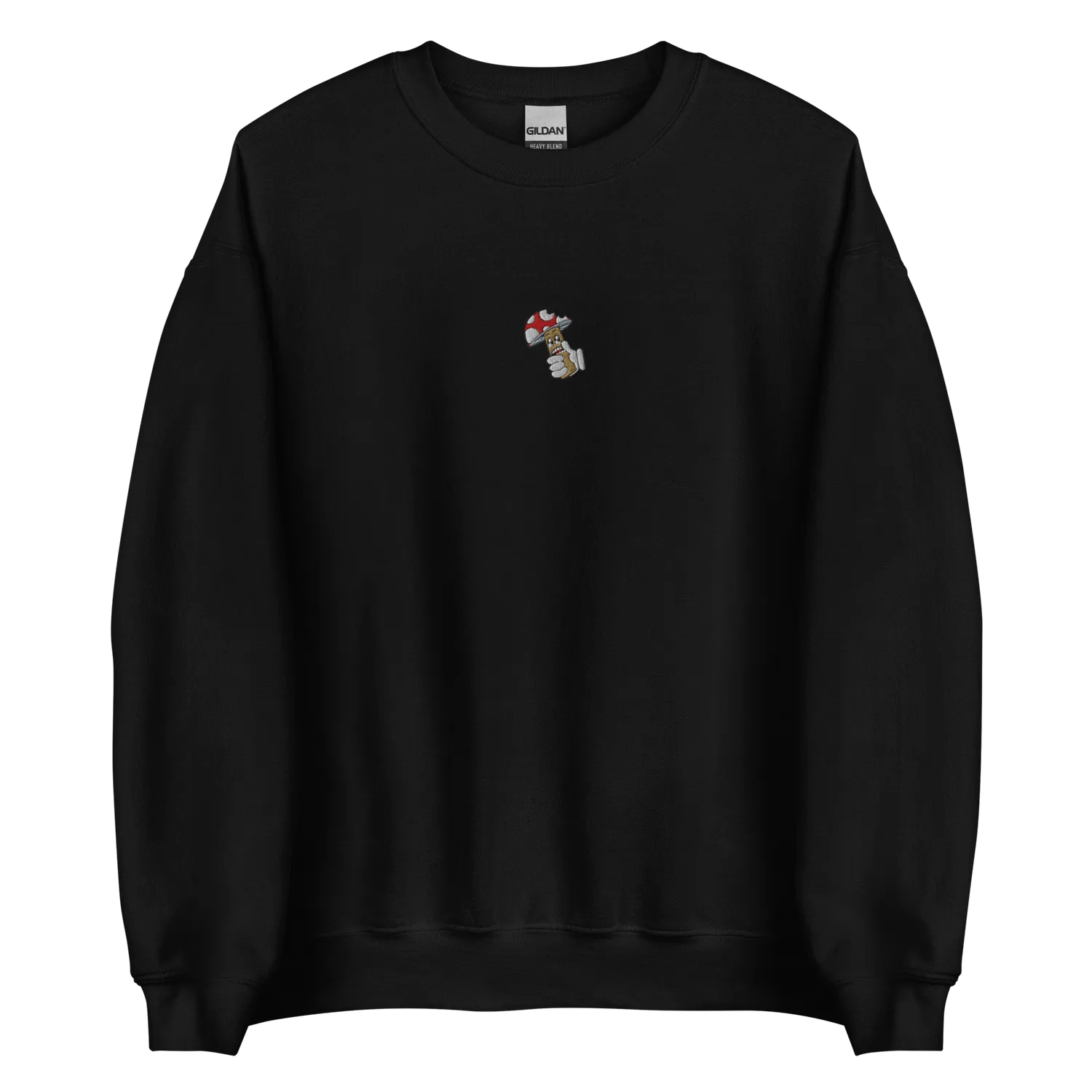 Razel Boom Bite sweater geborduurd crewneck katoen