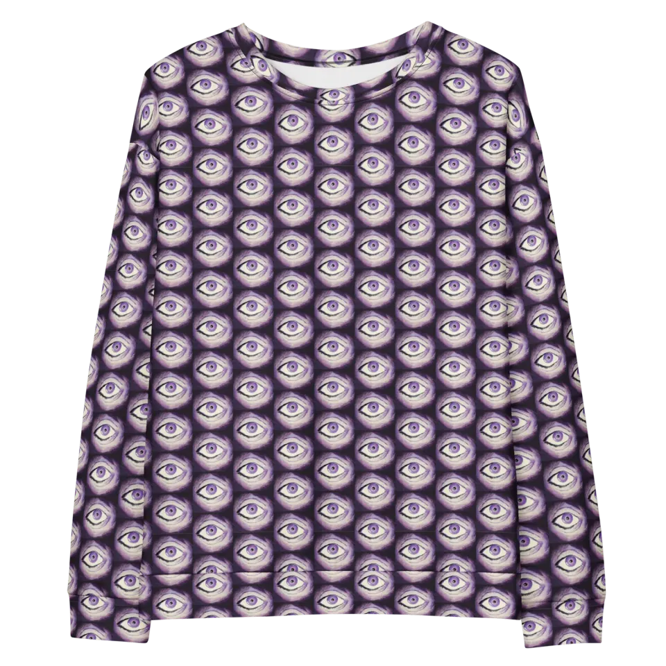 Razel Thousand Eyes Crewneck Sweater fleece