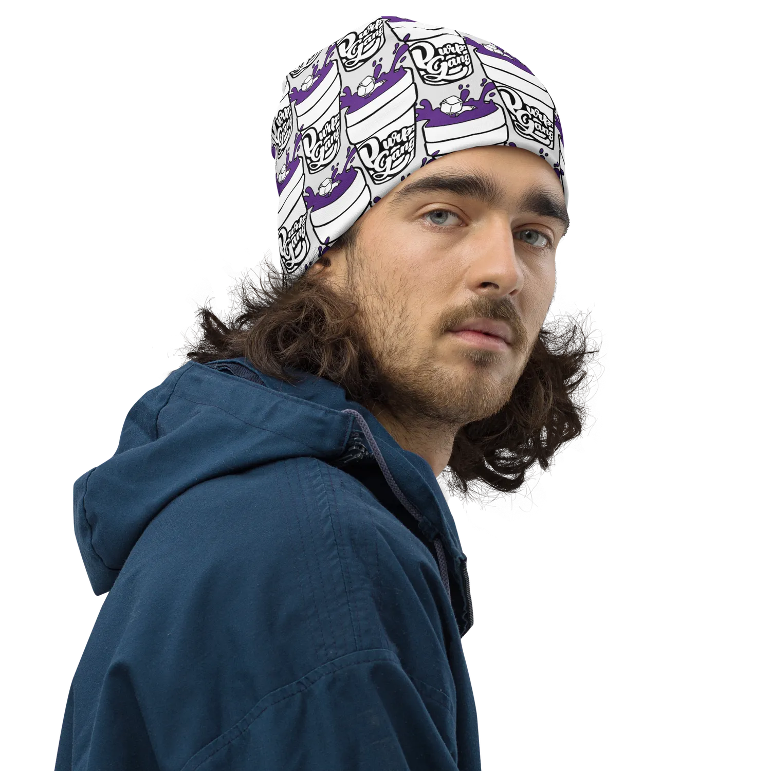 Razel Purp Gang Double Cup beanie dubbel S-L